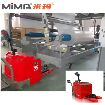 Xe kéo giá vật liệu