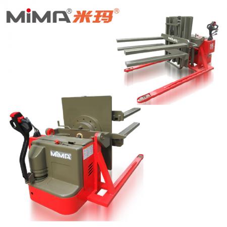 Xe tải lật và kẹp vật liệu tấm