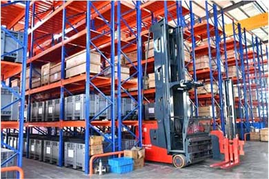 Xe nâng Forkvance Man-up Turret Truck MCC16 ---- Không gian tối thiểu, tạo ra giá trị tối đa!