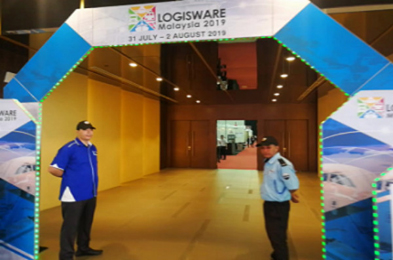 Xe nâng Forkvance THAM GIA LOGISWARE MALAYSIA 2019